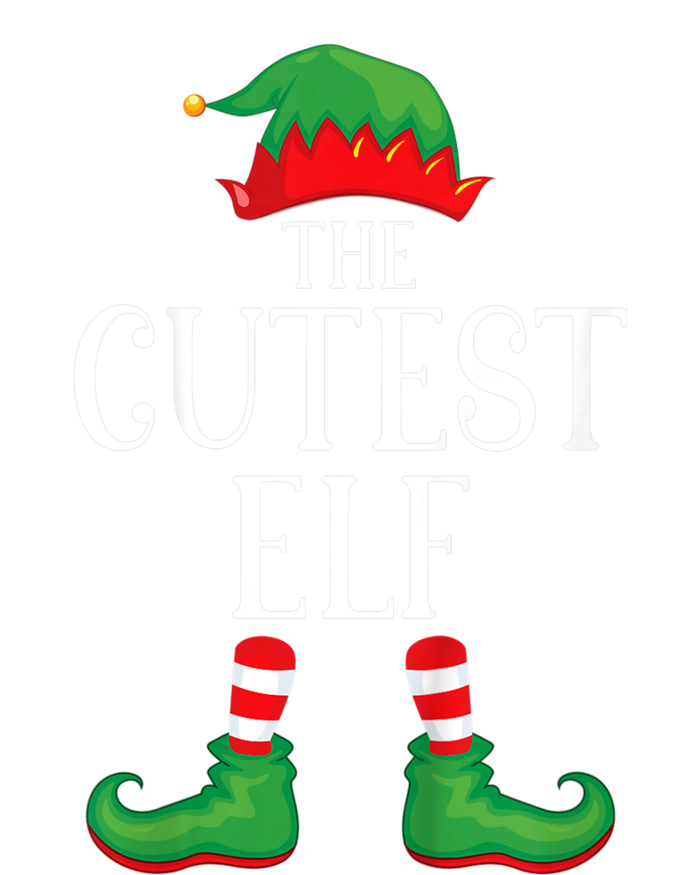 Cutest Elf Matching Group Xmas Funny Family Christmas T-Shirt