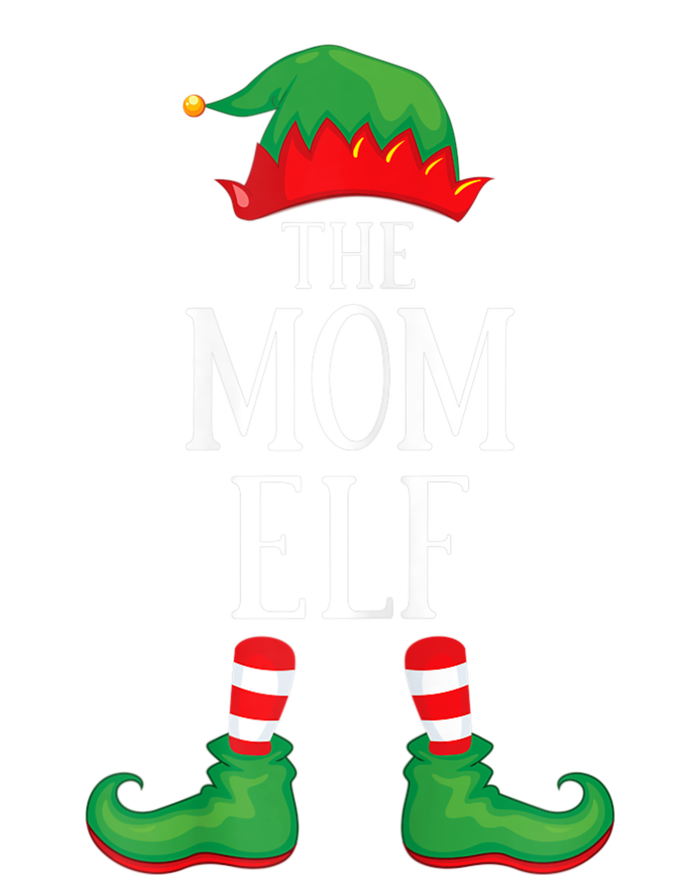 Mom Elf Matching Group Xmas Funny Family Christmas T-Shirt