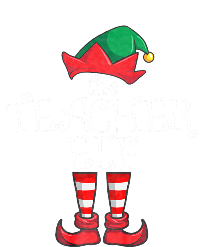 Teacher Elf Matching Family Christmas Pajama Teacher Elf T-Shirt