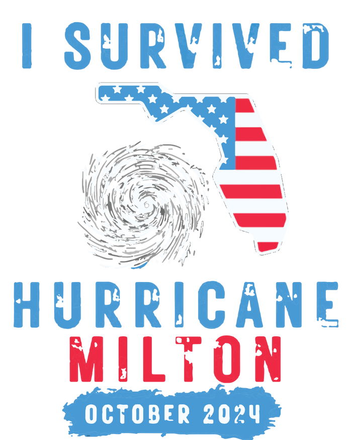 I Survived Hurricane Milton October 2024 Hurricane Milton Survior Toddler Hoodie