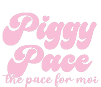 Piggy Pace The Pace For Moi Miss Piggy Inspired Race Sweatshirt