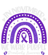 Prematurity Awareness Support In November We Wear Purple Yupoong Adult 5-Panel Trucker Hat