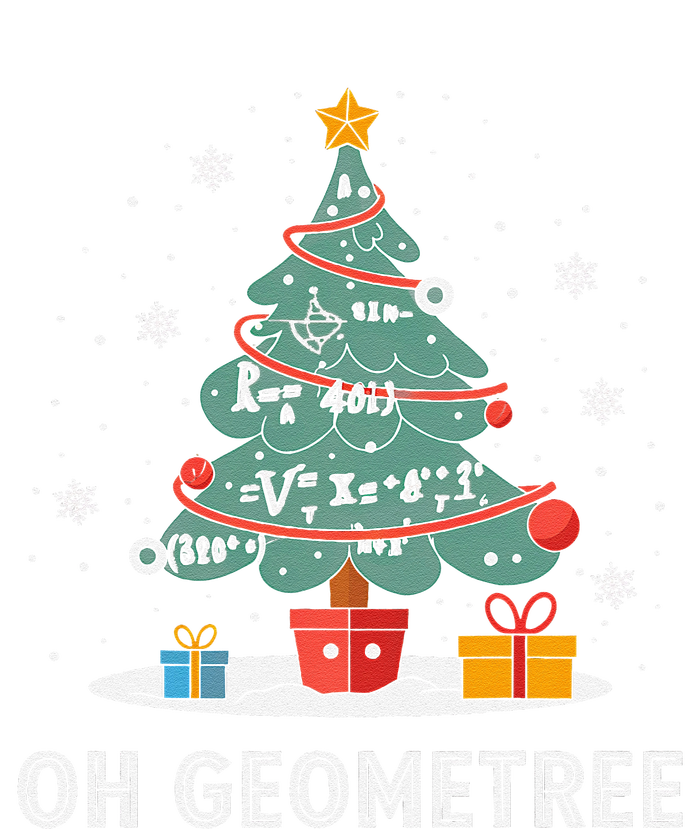 Christmas Geometry Teacher Xmas Math Equations Geometreetree Women's Flannel Pajama Set