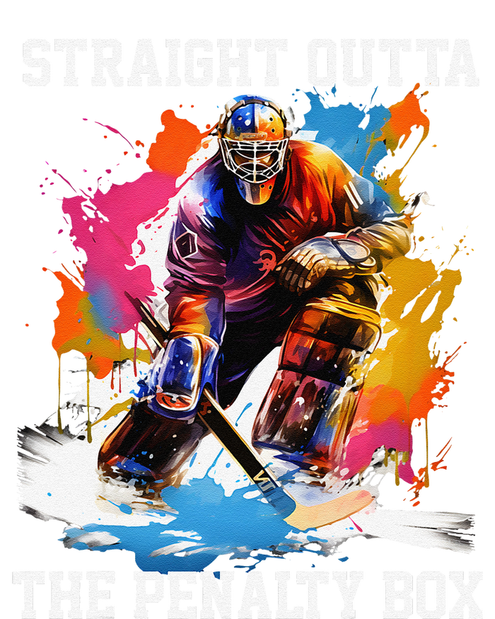 Ice Hockey Player Gift Straight Outta The Penalty Box T-Shirt