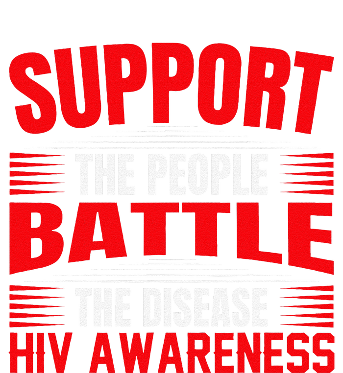 Hiv Awareness Red Ribbon World Aids Day Fighters T-Shirt