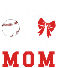 Baseball And Cheer Mom Cheerleader & Baseball Player Mom T-Shirt