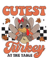 Girl Coolest Turkey Thanksgiving Flat Bill Trucker Hat