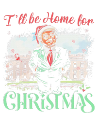 ILl Be Home For Christmas Funny Santa Trump 2024 Election Kids Hoodie