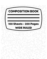 Composition Notebook Costume Matching Group Halloween T-Shirt