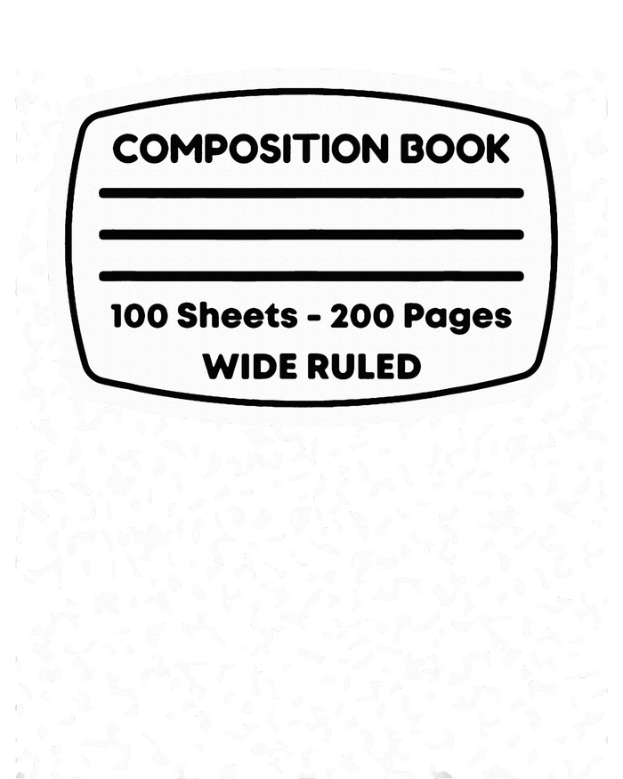 Composition Notebook Costume Matching Group Halloween T-Shirt