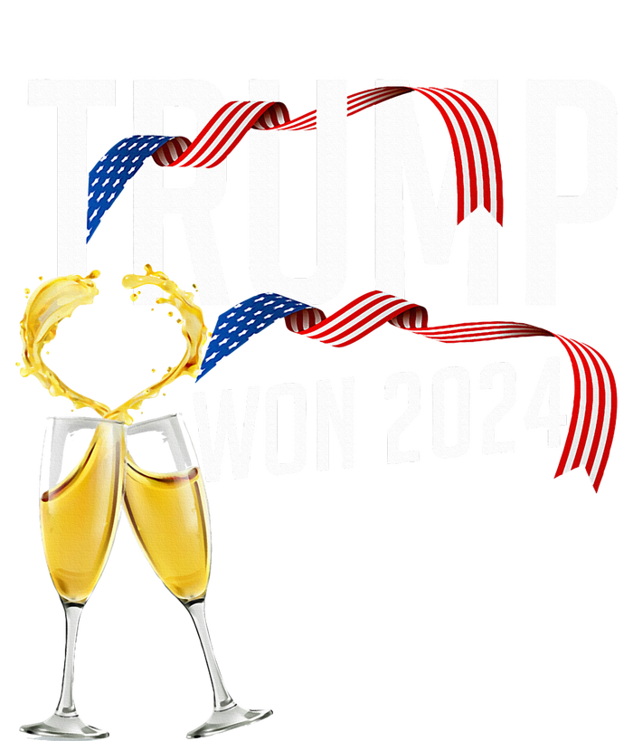 Donald Trump Won 2024 Election Inauguration Tall T-Shirt