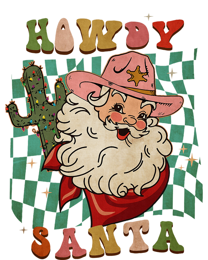 Howdy Santa Christmas Cowboy Santa Xmas Costume T-Shirt