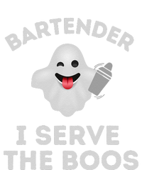 Bartender Halloween Bartender Ghost I Serve The Boos Gift Hoodie