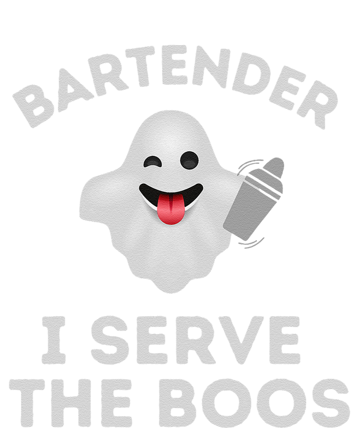 Bartender Halloween Bartender Ghost I Serve The Boos Gift Hoodie