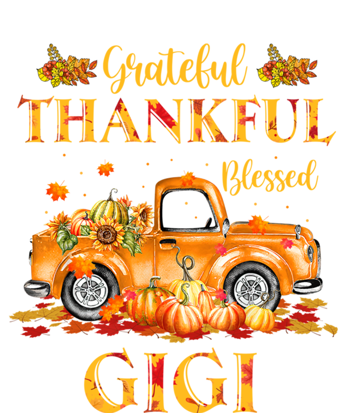 Farm Truck Fall Grateful Thankful Blessed Gigi Thanksgiving Cute Gift Sustainable Beanie