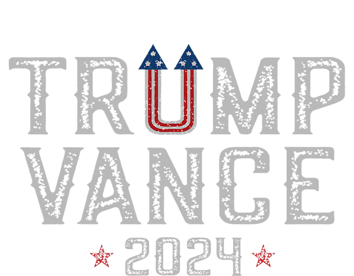 Trump Jd Vance 2024 Retro Stripe And Star Trump Vance 2024 City Backpack