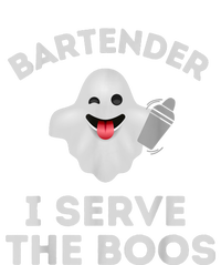 Bartender Halloween Bartender Ghost I Serve The Boos T-Shirt