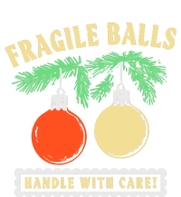 Fragile Balls Handle With Care Christmas 2024 Yupoong Adult 5-Panel Trucker Hat