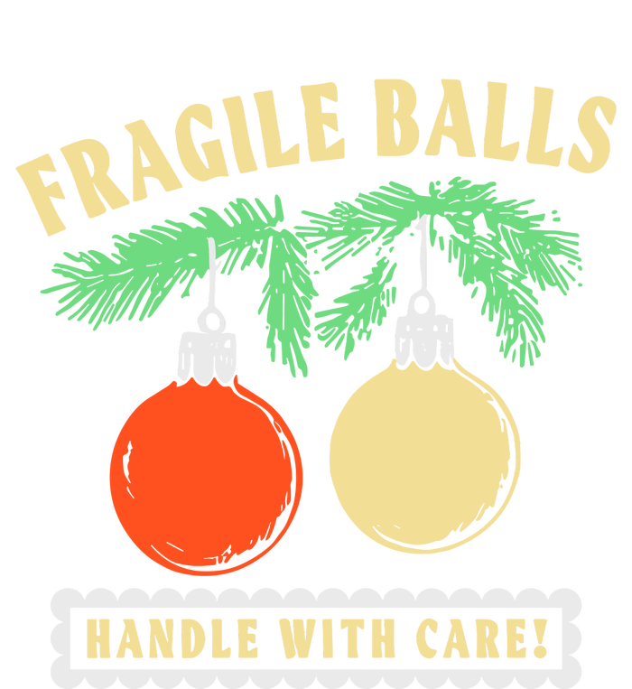 Fragile Balls Handle With Care Christmas 2024 Yupoong Adult 5-Panel Trucker Hat