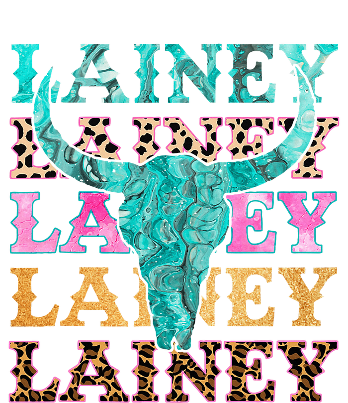 Lainey Name Personalized Cute Gifts Idea Lainey Bullskull Kids Sweatshirt