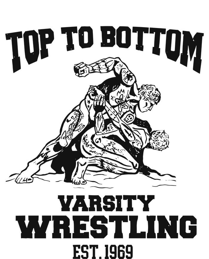 Oat Milk Lady Store Top To Bottom Varsity Wrestling Women's Pullover Hoodie