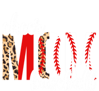 Cheer And Baseball Mom Leopard Baseball & Cheerleading Mom Cute Gift Pom Pom 12in Knit Beanie