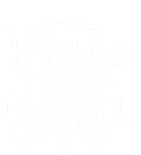 Merry And Bright Christmas Gift Coaster