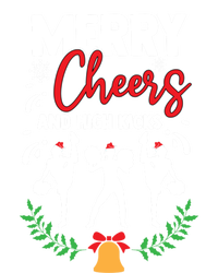 Merry Christmas Cheerleading Cheerleader Cheer Dance Holiday T-Shirt