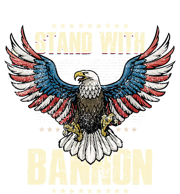 I Stand With Bannon Patriotic T-Shirt