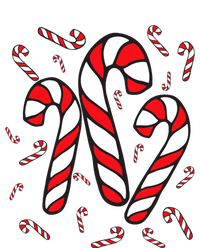 Candy Cane Crew Merry And Bright Red And White Candy Costume T-Shirt