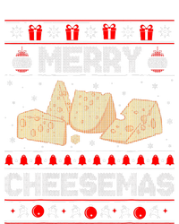 Cheese Tasting Christmas Merry Cheesemas Ugly Sweater Ladies Essential Tank