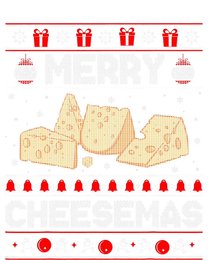 Cheese Tasting Christmas Merry Cheesemas Ugly Sweater Ladies Essential Tank