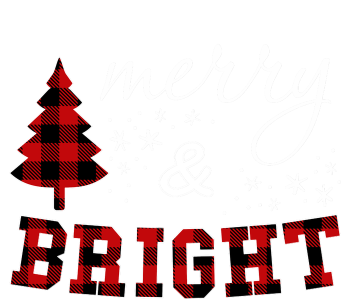 Christmas Cute For Red Plaid Merry And Bright Letter Hoodie Coaster