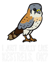 I Just Really Like Kestrels Ok Cute Kestrel Bird Ladies Long Sleeve Shirt