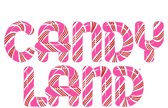 Candy Land Retro 90S Logo Long Sleeve Pajama Set