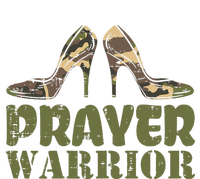 Camo Heels Prayer Warrior Faith God Jesus Dry Zone Grid Polo