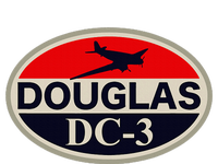 Douglas Dc3 Dakota Flexfit Unipanel Trucker Cap