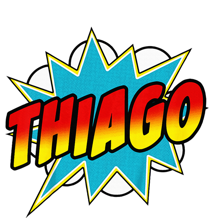 Thiago Comic Book Superhero Name Ladies Essential Tank