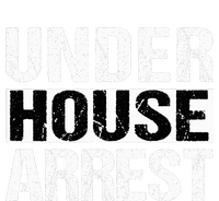 Under House Arrest Bail Jail Parody V-Neck T-Shirt