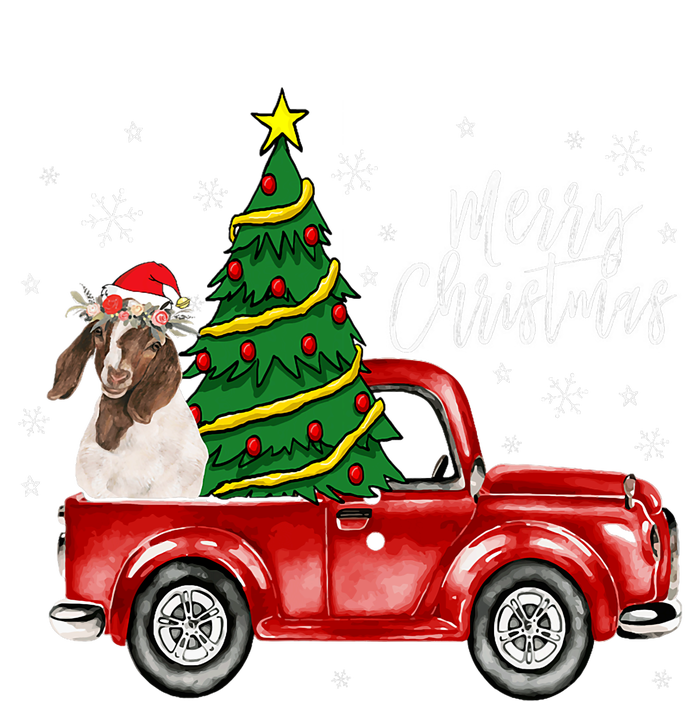 Cute Boer Goat Dog Truck Merry Christmas Goat Lover Xmas PosiCharge Competitor Tank