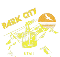 Park City Utah Distressed Retro Skiing T-Shirt