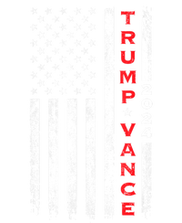 Us Flag Vintage Subdued Vertical Trump Vance 2024 Gift T-Shirt