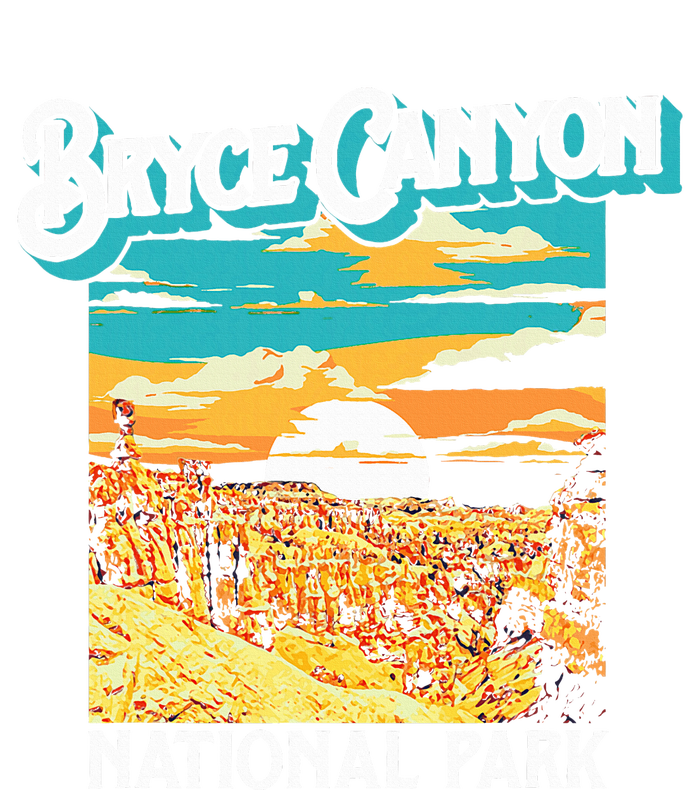 Bryce Canyon National Park Utah Hoodoos Tie-Dye T-Shirt