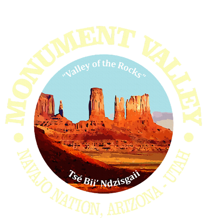 Funny Monument Valley Utah National Monument Sustainable Knit Beanie