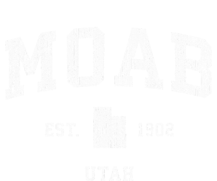 Moab Utah Ut Vintage Athletic Sports PosiCharge RacerMesh Polo