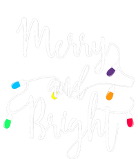 Cute Merry And Bright Christmas Lights Premium Hoodie