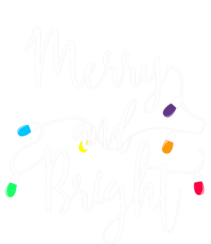 Cute Merry And Bright Christmas Lights Premium Hoodie