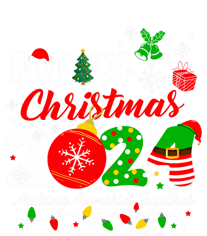 Family Christmas 2024 Making Memories Together Xmas Pajamas Poster