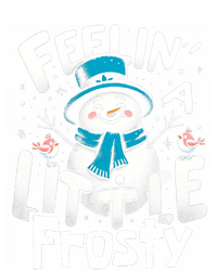 Feelin Little Frosty Snowman Merry Christmas T-Shirt