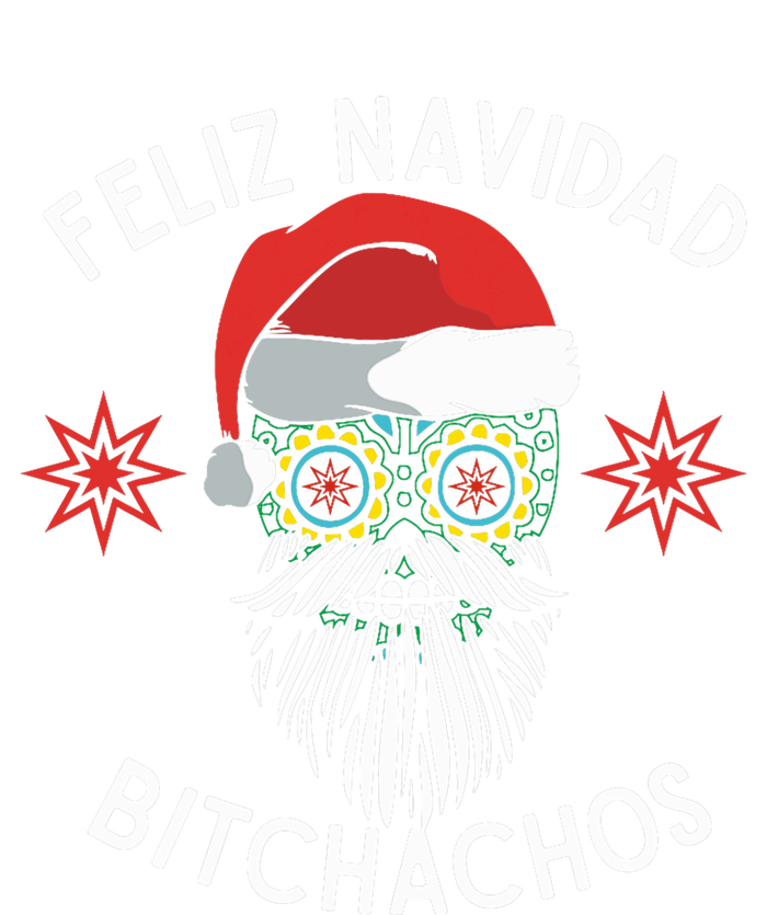 Feliz Navidad Bitchachos Funny Spanish Merry Christmas Skull Baby Bodysuit